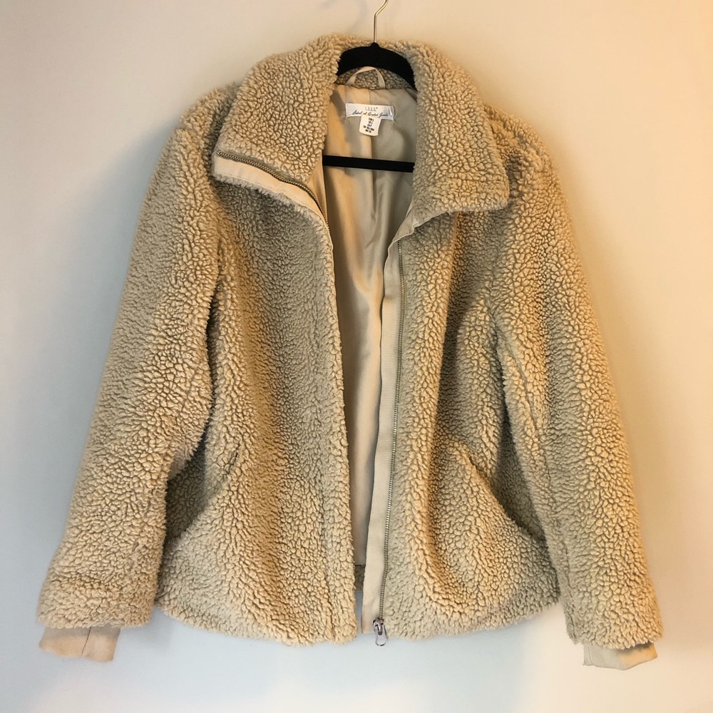 H&M Teddy Jacket Small